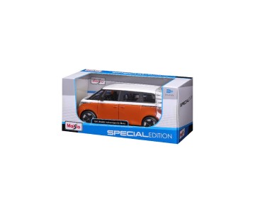 Maisto 1/24 SE VW ID. Buzz - White/ Orange