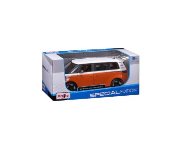 Maisto 1/24 SE VW ID. Buzz - White/ Orange