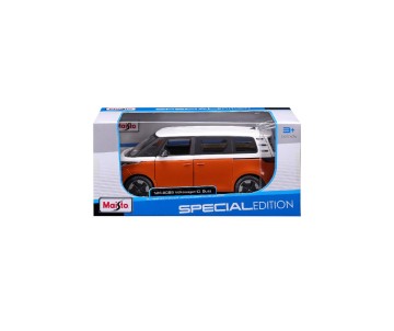 Maisto 1/24 SE VW ID. Buzz - White/ Orange