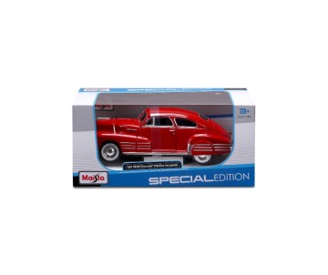 Maisto 1/24 SE 1948 Chevrolet Fleetline Aerosedan - Red