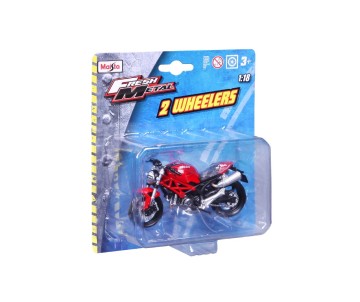 Maisto 1/18 2 Wheelers Assortment (12 Pack)