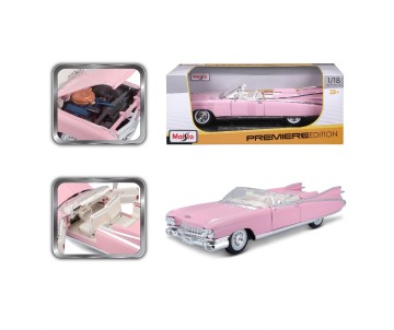 Maisto 1/18 Premiere Edition 1959 Cadillac Eldorado Biarritz (Pink)