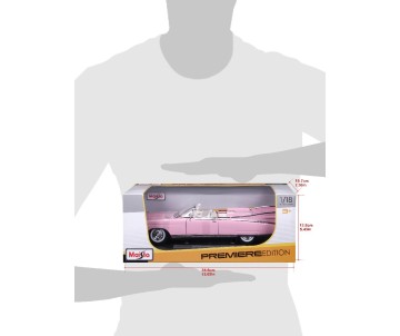 Maisto 1/18 Premiere Edition 1959 Cadillac Eldorado Biarritz (Pink)