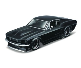 Maisto 1/24 Design Assembly Line 1967 Ford Mustang GT (Flat Black)