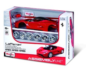 Maisto 1/24 Assembly Line LaFerrari (Red)