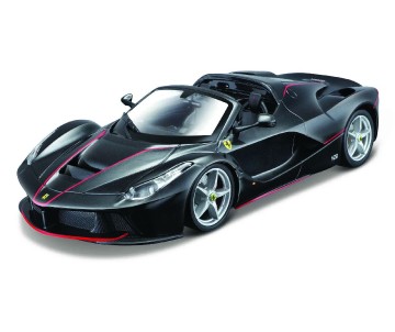 Maisto 1/24 Assembly Line LaFerrari Aperta (Black)