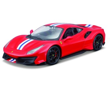 Maisto 1/24 Assembly Line Ferrari 488 Pista (Red)