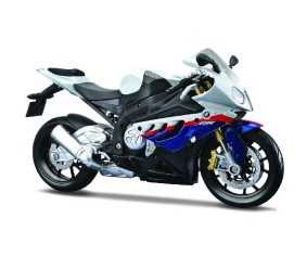 Maisto 1/12 Assembly Line BMW S 1000 RR - White/Blue