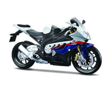 Maisto 1/12 Assembly Line BMW S 1000 RR - White/Blue