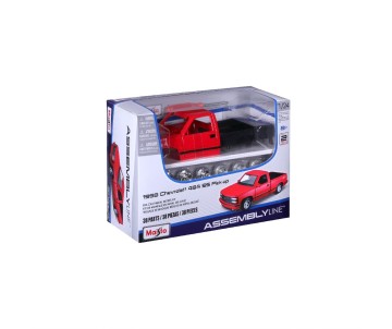 Maisto 1/24 Assembly Line 1993 Chevrolet 454 SS Pick-up (Red)