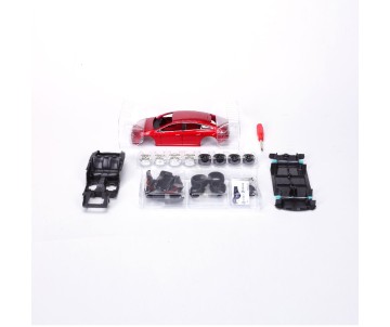 Maisto 1/24 Assembly Line 2022 Mercedes-EQ EQS (Met Red)