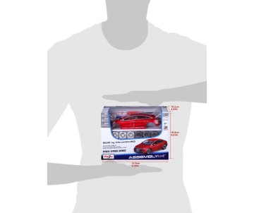 Maisto 1/24 Assembly Line 2022 Mercedes-EQ EQS (Met Red)