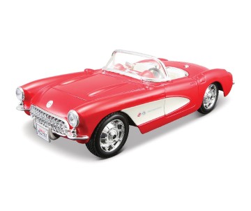 Maisto 1/24 Assembly Line 1957 Chevrolet Corvette (Red)
