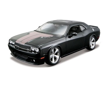 Maisto 1/24 Assembly Line 2008 Dodge Challenger SRT8 (Black)