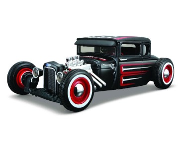 Maisto 1/24 Design Assembly Line 1929 Ford Model A (Flat Black)