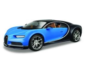 Maisto 1/24 Assembly Line Bugatti Chiron (Blue/Black)