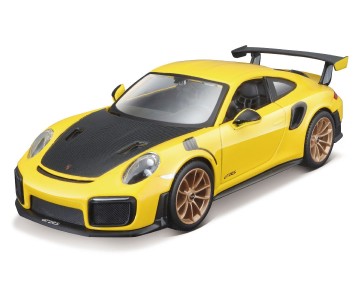 Maisto 1/24 Assembly Line 2018 Porsche 911 GT2 RS (Yellow)