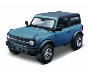 Maisto 1/24 Assembly Line 2021 Ford Bronco Badlands (A51 Blue)