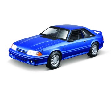 Maisto 1/24 Assembly Line 1993 Ford Mustang SVT Cobra (Metallic Blue)
