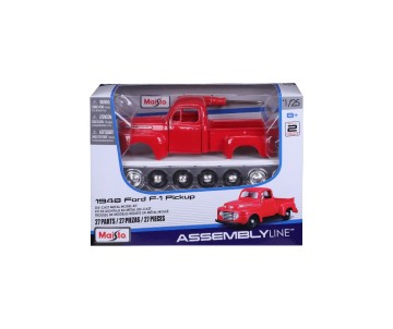 Maisto 1/24 Assembly Line 1948 Ford F-1 Pick-up (Red)