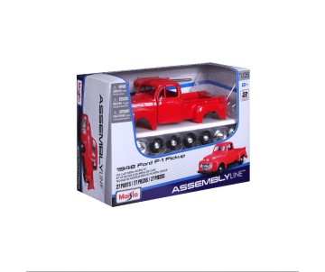 Maisto 1/24 Assembly Line 1948 Ford F-1 Pick-up (Red)