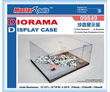 Master Tools 316x276x136mm Diorama Display Case