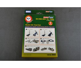 Master Tools Model Kit Tool Set (Clamp for elastic band, Clamp, Bottle Opener)