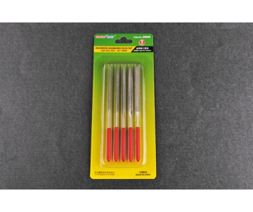 Master Tools Assorted diamond files set (Grit size:150) - 3x140mm