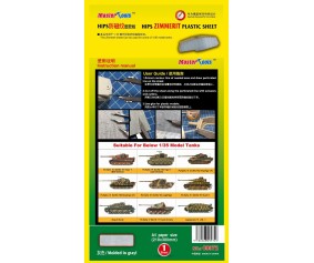 Master Tools Zimmerit Plastic Sheet-A4 Size