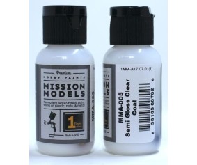 Mission Models Semi Gloss Clear 1oz (30ml) (1)