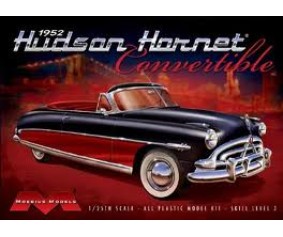 Moebius 1952 Hudson Hornet Convertible 1/25 Model Kit