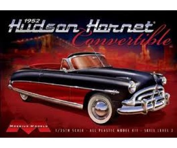 Moebius 1952 Hudson Hornet Convertible 1/25 Model Kit