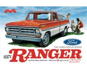 Moebius 1971 Ford Ranger Pickup 1/25 Model Kit