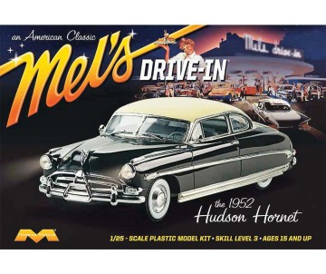 Moebius 1952 Hudson Hornet Mel's Drive-In 1/25 Model Kit