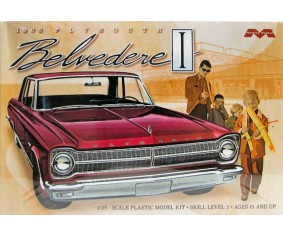 Moebius 1965 Plymouth Belvedere 1/25 Model Kit