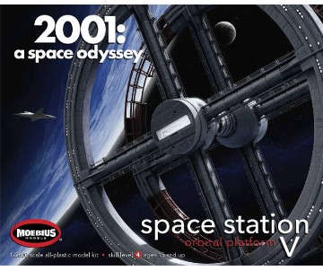 Moebius 2001: Space Station 1/2600 Model Kit