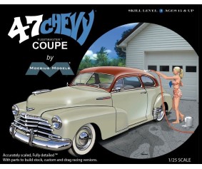 Moebius 1947 Chevrolet Fleemaster Coupe 1/25 Model Kit