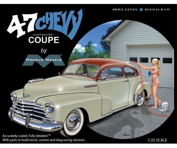 Moebius 1947 Chevrolet Fleemaster Coupe 1/25 Model Kit