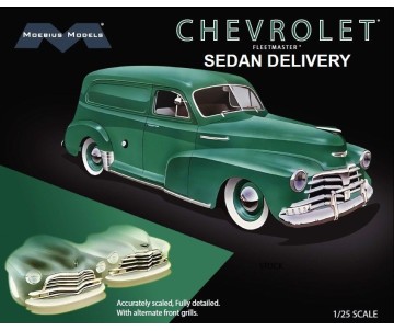 Moebius 1947 Chevrolet Fleetmaster Sedan Delivery 1/25 Model Kit