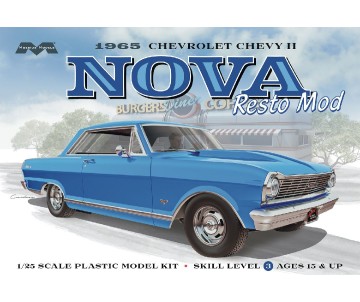 Moebius 1965 Chevy II Nova Resto Mod 1/25 Model Kit