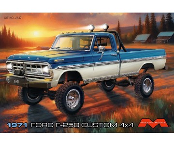 Moebius 1971 Ford F-250 Custom 4x4 1/25 Model Kit