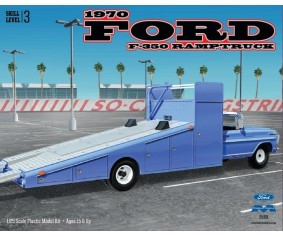 Moebius 1970 Ford F-350 Ramp Truck 1/25 Model Kit
