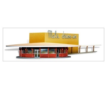 Moebius Mel's Drive In Finished Model