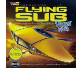 Moebius Voyage To the Bottom of The Sea Flying Sub Revised 1/32 Model Kit
