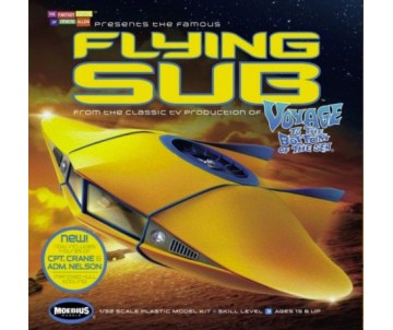 Moebius Voyage To the Bottom of The Sea Flying Sub Revised 1/32 Model Kit