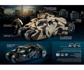 Moebius Dark Knight Armored Tumbler with Bane 1/25 Model Kit