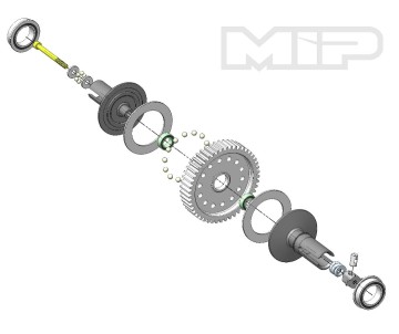 MIP Super Ball Diff, Tamiya Blackfoot/ Monster Beetle