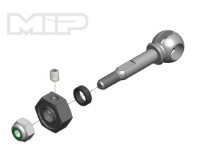 MIP X-Duty, CVD Axle, 10mm Offset w/ 5mm Bearing