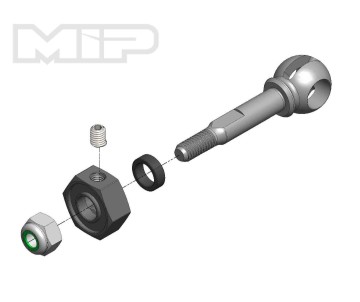 MIP X-Duty, CVD Axle, 10mm Offset w/ 5mm Bearing