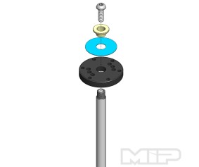 MIP Bypass1 Pistons, 6-Hole Set, 16mm, TLR 1/8th